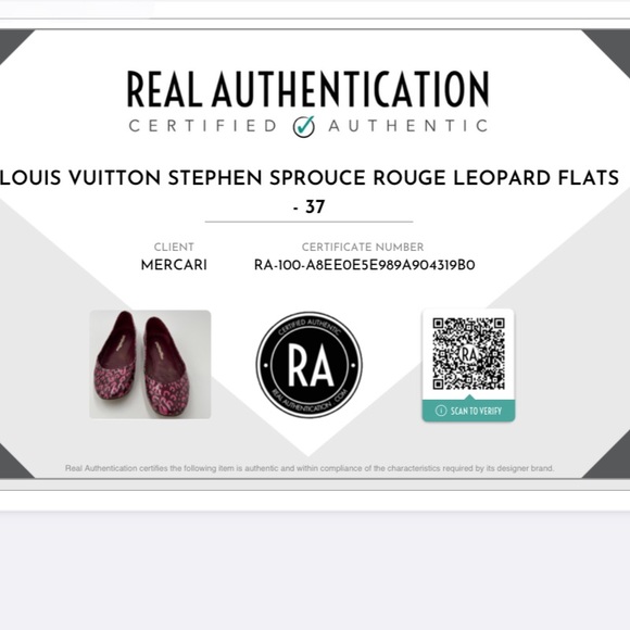 Louis Vuitton Stephen Sprouce Leopard Flats -  with COA - Picture 15 of 15